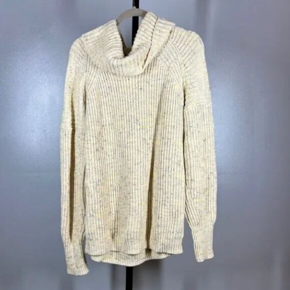 Free People Cozy Cream Knit Sweater - Picture 1 of 6